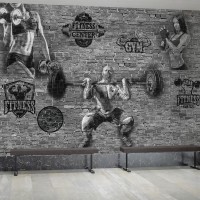 Fitness Salonu Duvar Kağıdı